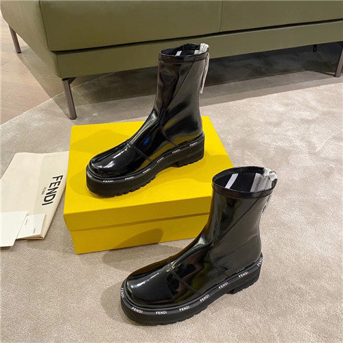 High Quality Luxury Fendi Platform Motorcycle Boots alternate view