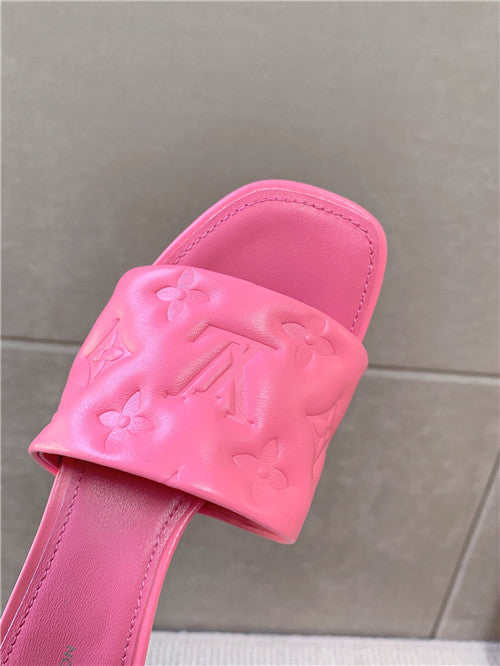 High Quality Luxury Louis Vuitton Heel Slippers product detail