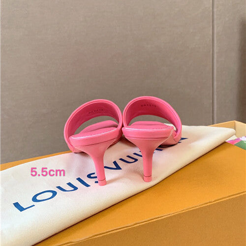 High Quality Luxury Louis Vuitton Heel Slippers product detail