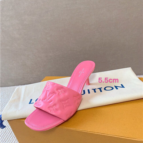 High Quality Luxury Louis Vuitton Heel Slippers product detail