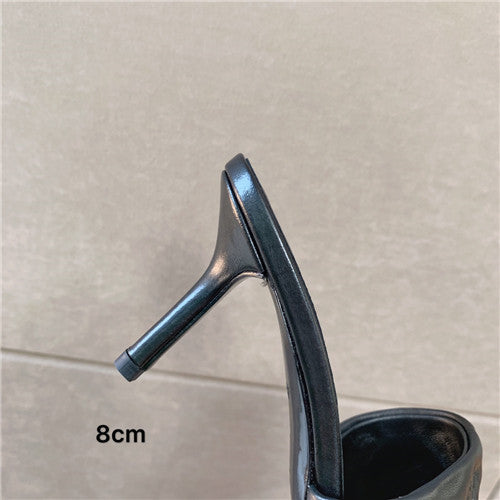 High Quality Luxury Louis Vuitton Heel Slippers – Style 68163 product detail