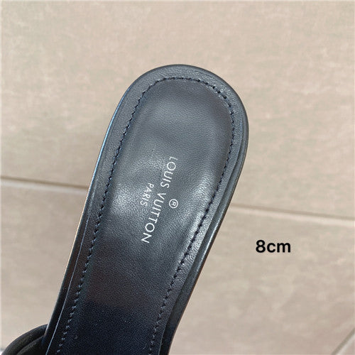 High Quality Luxury Louis Vuitton Heel Slippers – Style 68163 product detail