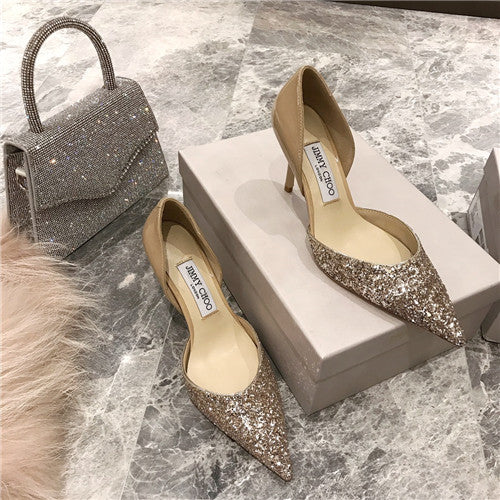 High Quality Luxury Jimmy Choo High Heel Sandals – Style 86039 alternate view