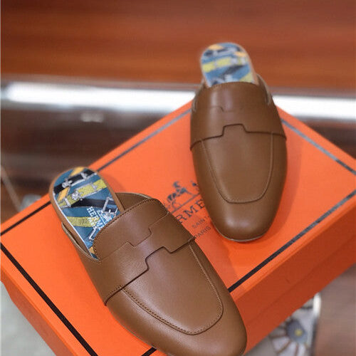 High Quality Luxury Hermes Loafers Slippers – Style 01443 product detail