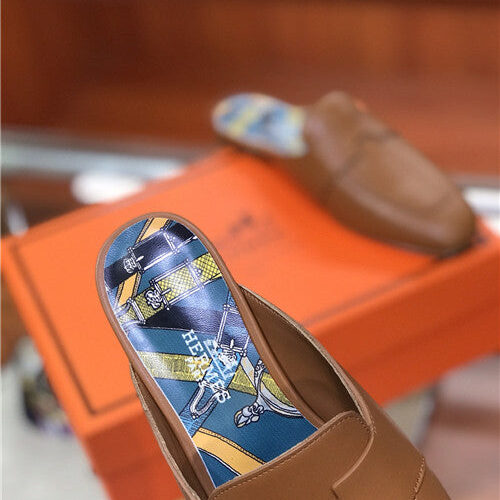 High Quality Luxury Hermes Loafers Slippers – Style 01443 product detail
