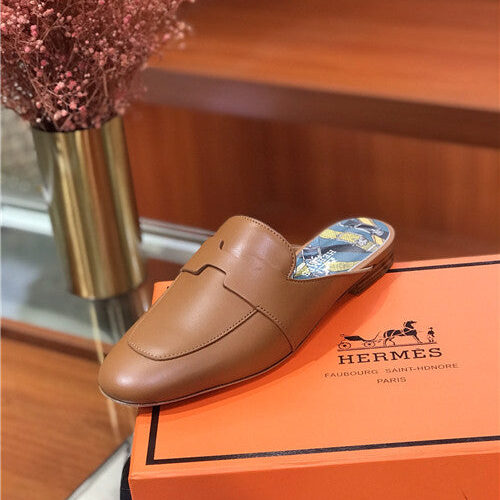 High Quality Luxury Hermes Loafers Slippers – Style 01443 product detail