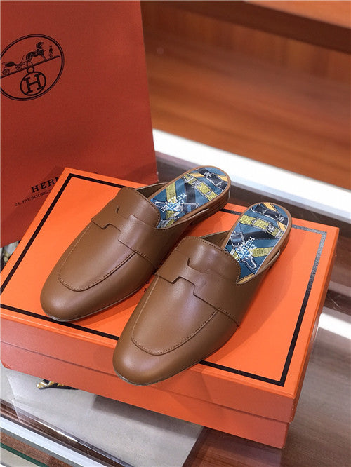High Quality Luxury Hermes Loafers Slippers – Style 01443 product detail