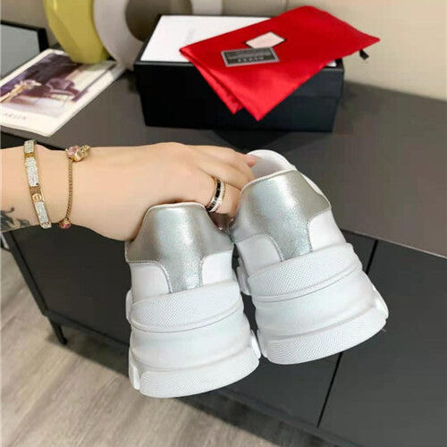 High Quality Luxury Gucci White Sneakers Women – Style 48915 product detail