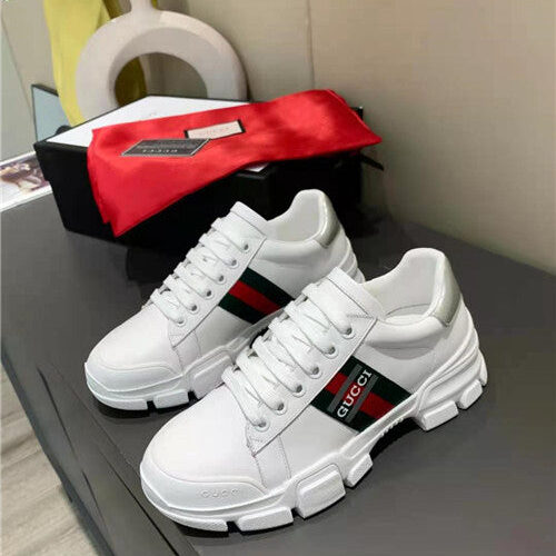 High Quality Luxury Gucci White Sneakers Women – Style 48915