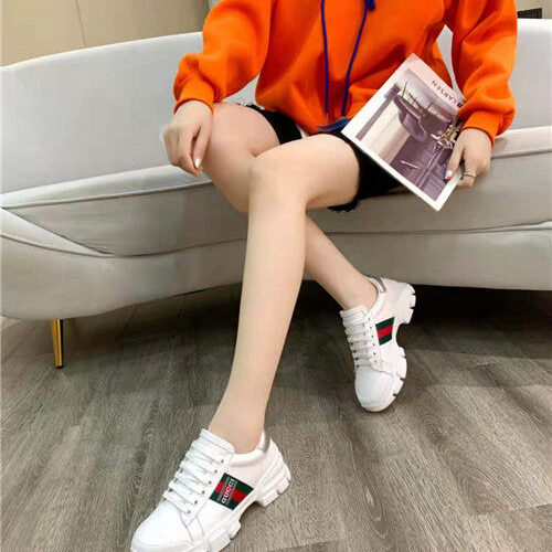 High Quality Luxury Gucci White Sneakers Women – Style 48915 product detail