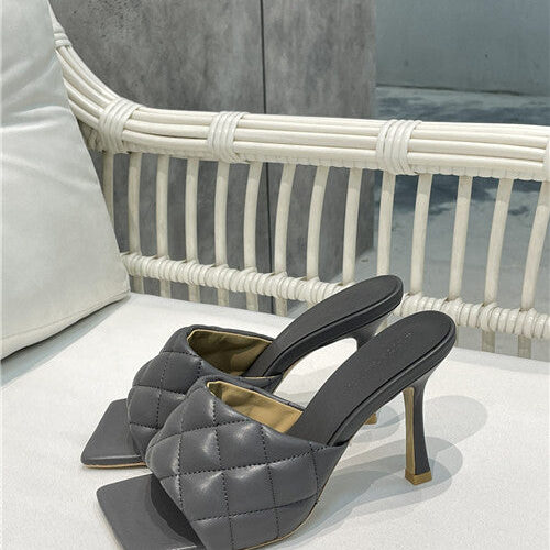 High Quality Luxury Bottega Veneta Heel Sandals Slippers – Style 53606
