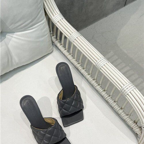 High Quality Luxury Bottega Veneta Heel Sandals Slippers – Style 53606 product detail