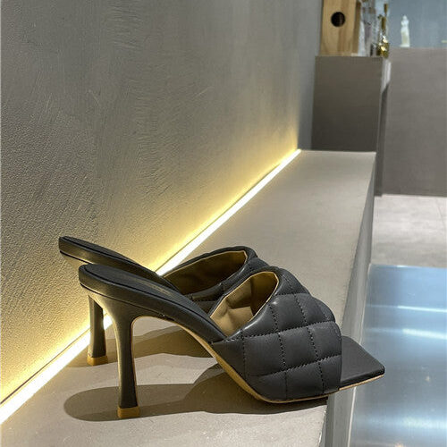 High Quality Luxury Bottega Veneta Heel Sandals Slippers – Style 53606 product detail
