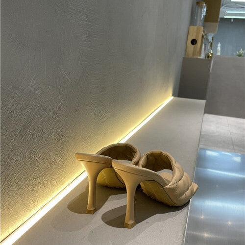 High Quality Luxury Bottega Veneta Heel Sandals Slippers – Style 82982 product detail
