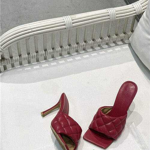 High Quality Luxury Bottega Veneta Heel Sandals Slippers – Style 48518 product detail