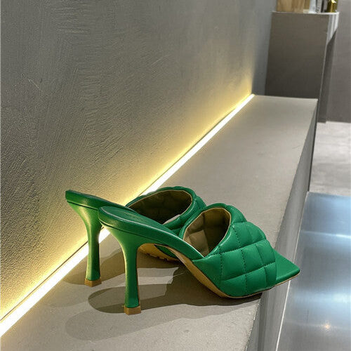 High Quality Luxury Bottega Veneta Heel Sandals Slippers – Style 46822 product detail
