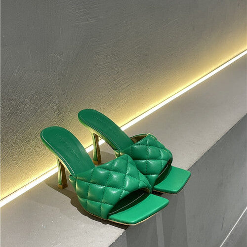 High Quality Luxury Bottega Veneta Heel Sandals Slippers – Style 46822