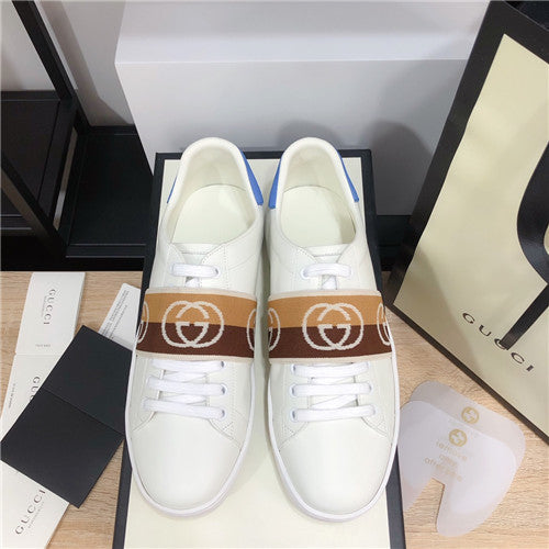 High Quality Luxury Gucci GG Sneakers White alternate view