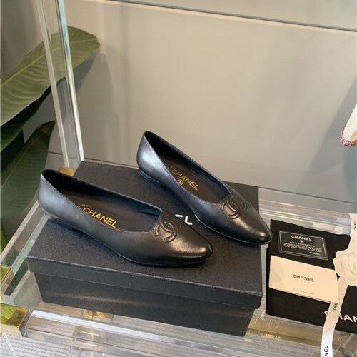High Quality Luxury Chanel Vintage Flat Shoes – Style 88902 alternate view