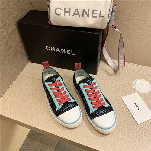 High Quality Luxury Chanel White Sneakers Womens – Style 67878