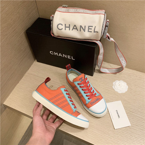 High Quality Luxury Chanel White Sneakers Womens – Style 66182 alternate view