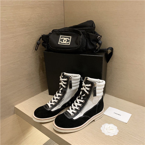 High Quality Luxury Chanel High Tops Boots – Style 54758 alternate view