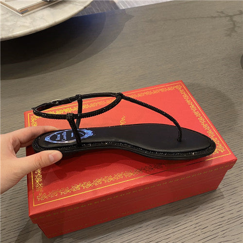 High Quality Luxury Rene Caovilla Flat Sandals – Style 25638 product detail