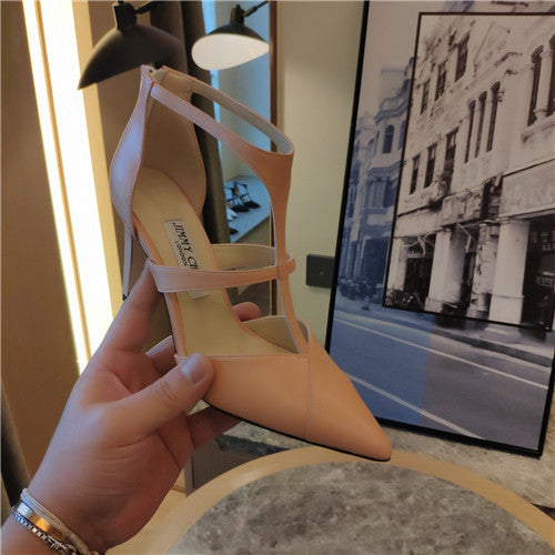 High Quality Luxury Jimmy Choo Saoni 100 Snake-Print Leather Pumps – Style 78295 product detail