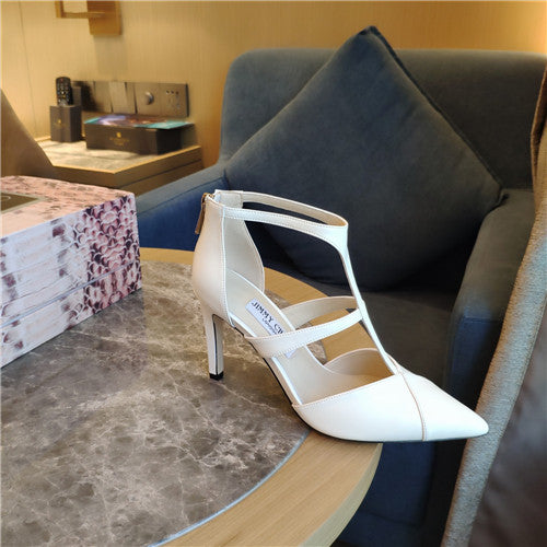 High Quality Luxury Jimmy Choo Saoni 100 Leather Sandals product detail