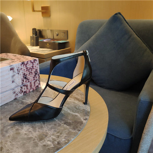 High Quality Luxury Jimmy Choo Saoni 100 Black Pumps – Sizes 35–41 product detail