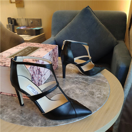 High Quality Luxury Jimmy Choo Saoni 100 Black Pumps – Sizes 35–41 product detail