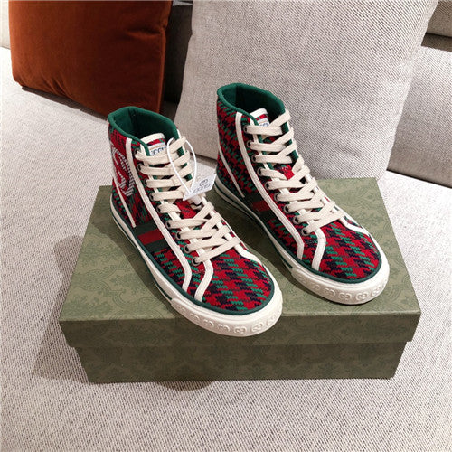 High Quality Luxury Gucci High Top Tennis Shoes – Style 79955