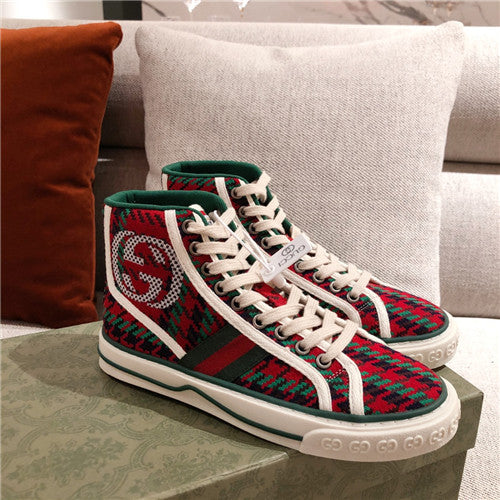 High Quality Luxury Gucci High Top Tennis Shoes – Style 79955 alternate view