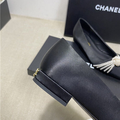 High Quality Luxury Chanel High-Heeled Silk Shoes product detail