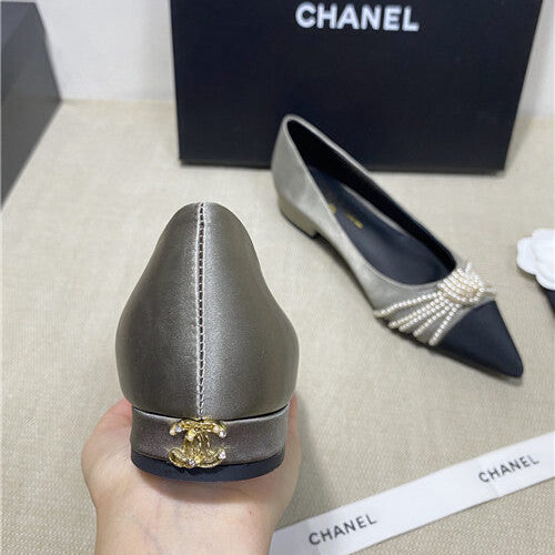 High Quality Luxury Chanel High-Heeled Silk Shoes – Style 90854 product detail