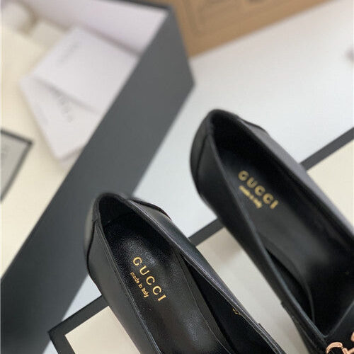 High Quality Luxury Gucci Horse Buckle Loafers Women product detail