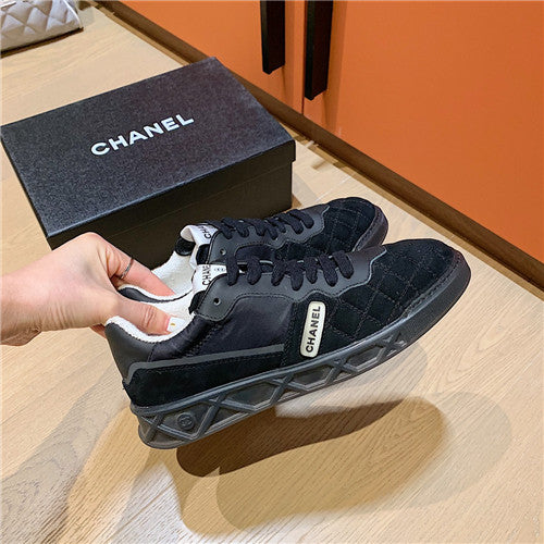 High Quality Luxury Chanel Calfskin Sneakers