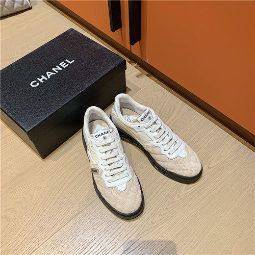 High Quality Luxury Chanel Calfskin Sneakers – Style 38534 alternate view