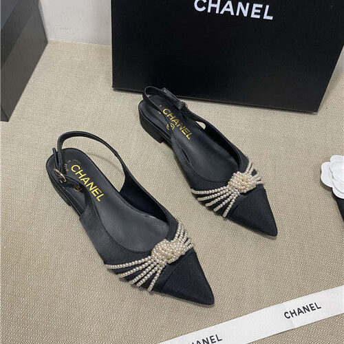 High Quality Luxury Chanel Flat Shoes – Style 80518