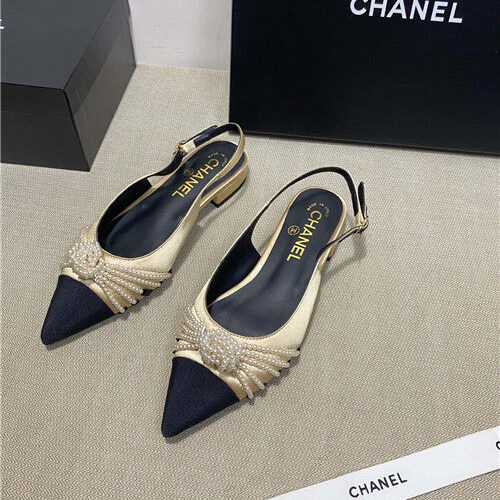 High Quality Luxury Chanel Flat Shoes alternate view