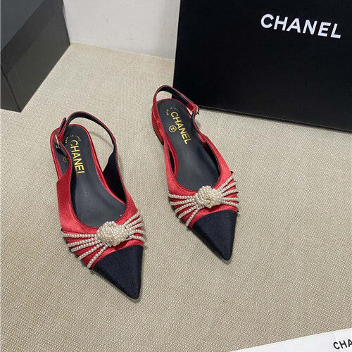 High Quality Luxury Chanel Flat Shoes – Style 08198