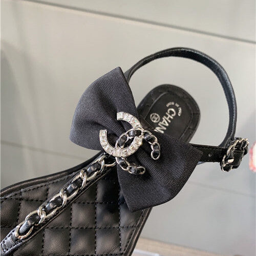 High Quality Luxury Chanel Flip Flops Sandals – Style 91174 product detail