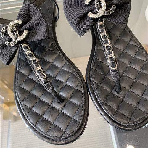 High Quality Luxury Chanel Flip Flops Sandals – Style 91174 product detail