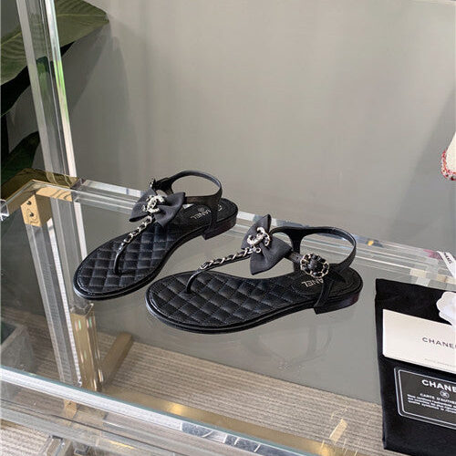 High Quality Luxury Chanel Flip Flops Sandals – Style 91174