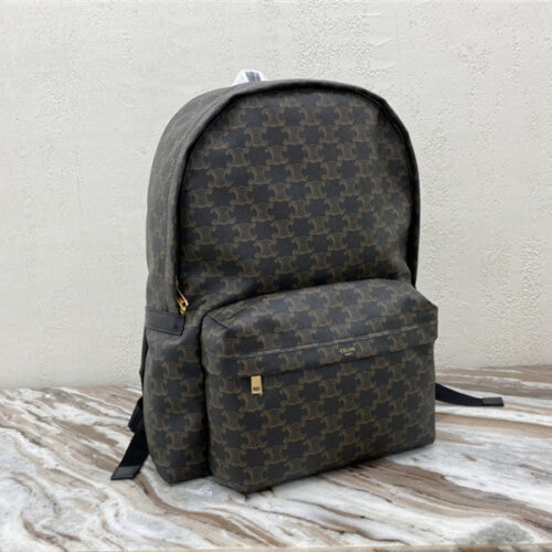 High Quality Luxury Celine Triomphe Medium Backpack – Style 25004