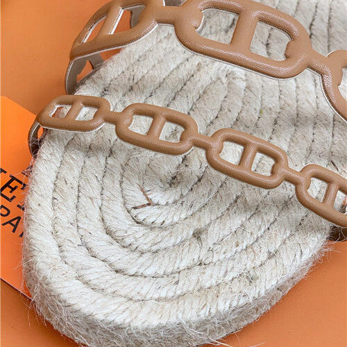 High Quality Luxury Hermes Flat Slippers – Style 86851 product detail