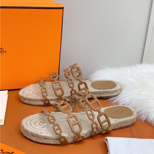 High Quality Luxury Hermes Flat Slippers – Style 86851 alternate view