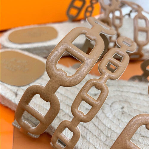 High Quality Luxury Hermes Flat Slippers – Style 86851 product detail