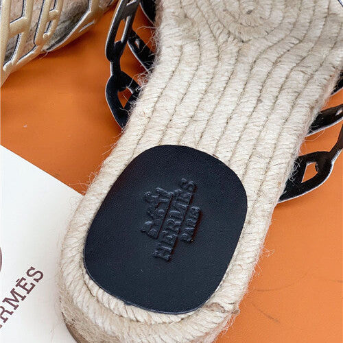 High Quality Luxury Hermes Flat Slippers – Style 85155 product detail