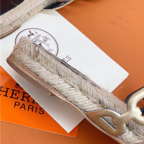 High Quality Luxury Hermes Flat Slippers – Style 85155 product detail